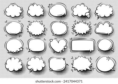 Comic Book Speech Bubble Collection