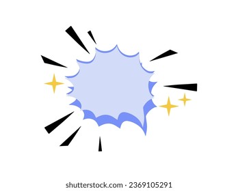 Comic Book Speech Bubble illustration