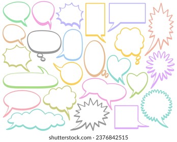 Comic Book Speech Bubble illustration