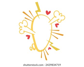 Comic Book Speech Bubble Illustration