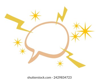 Comic Book Speech Bubble Illustration