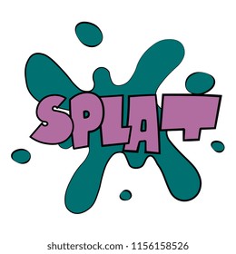 comic book speech bubbles onomatopeia expression letters