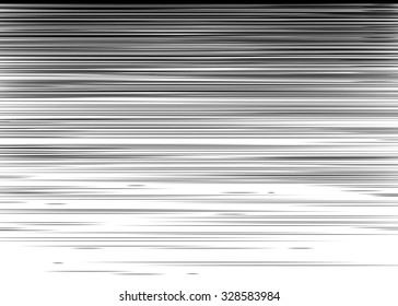 Comic Book Speed Horizontal Lines Background