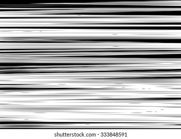 Comic book speed horizontal lines background