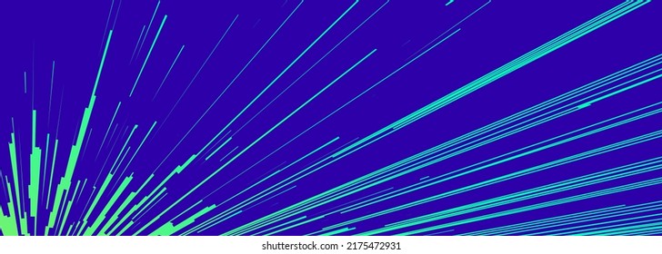 Comic book speed lines black color stripe and radial effect style for  manga speed frame, superhero action, explosion background. Motion line effect, pop art. Vector 10 eps