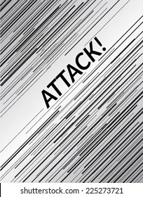 comic book speed lines, Depicting action fast motion, diagonal Lines