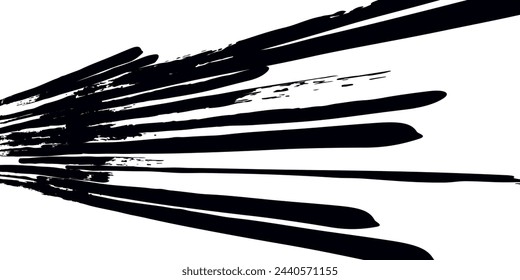 Comic book speed lines isolated on white background stripe effect style for manga speed frame, superhero action, explosion background.