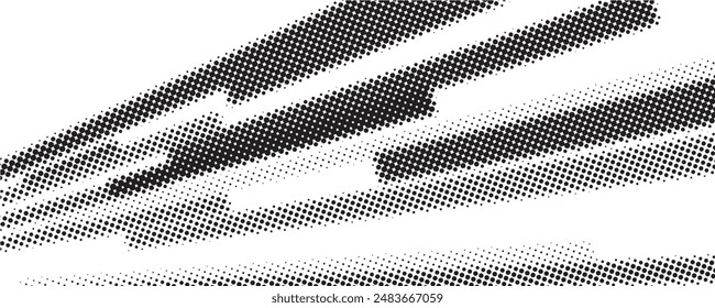 Comic book speed lines isolated on white background stripe effect style for manga speed frame, superhero action, explosion background. Motion line effect, pop art.	
