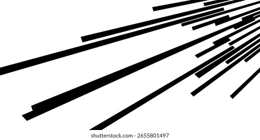 Líneas de velocidad del cómic aisladas en el estilo blanco del efecto de la raya del fondo para el marco de la velocidad del manga, acción del superhéroe, fondo de la explosión. Efecto de línea de movimiento, pop.eps 10