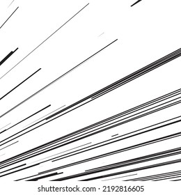 Comic book speed lines vector black color