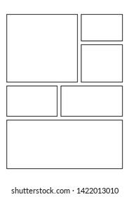 Comic Book Strip Templates For Drawing