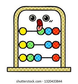 Comicbuch-Comic-Cartoon eines Abacus