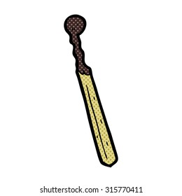Comicbuch-Cartoon verbrannt