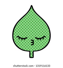 caricatura de estilo de libro de historietas de una hoja de expresión