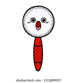 comic book style cartoon of a magnifying glass