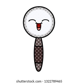 Comicbuch-Cartoon einer Lupe
