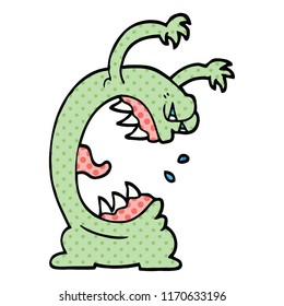 Comicbuch-Comic-Monster