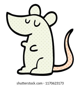comic book style cartoon mouse