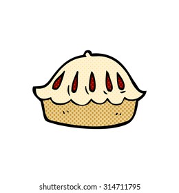 tarta de dibujos animados estilo libro de historietas