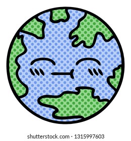 historieta de un planeta Tierra