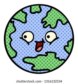 historieta de un planeta Tierra