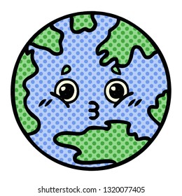 historieta de un planeta Tierra