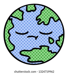 historieta de un planeta Tierra