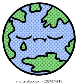 historieta de un planeta Tierra