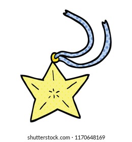 collar de estrellas de historietas