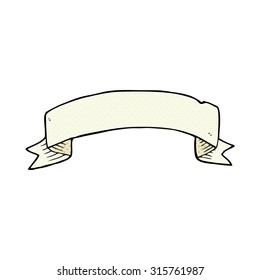 banner de desplazamiento del tatuaje de dibujos animados estilo libro de historietas