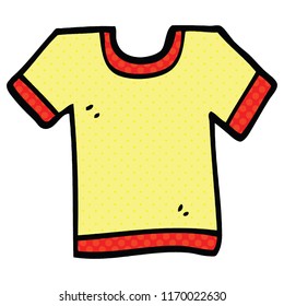 comic book style cartoon tee shirt