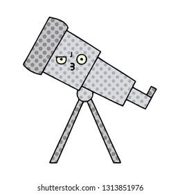 historieta de un telescopio
