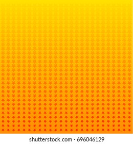 comic book style dotted star background