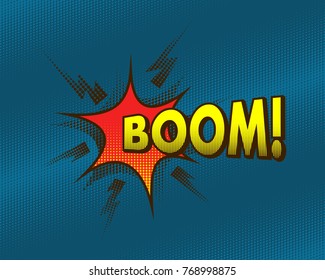 Comic book template. BOOM!