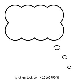 
Comic book template. What the character is thinking.