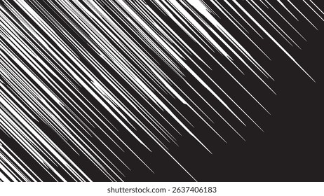 Comic book White radial rays, manga or anime speed lines, zoom and motion effects. Cartoon action background. Pop art style elements. Vector illustration	
