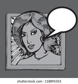 Comic Book Woman