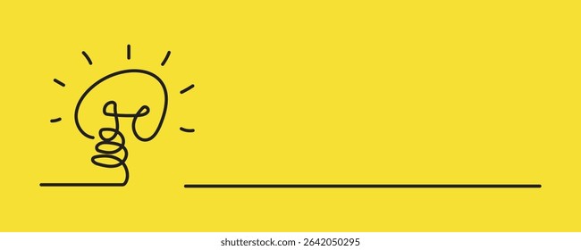 Comic brain electric lamp idea doodle FAQ, business loading concept Fun vector creative light bulb icon or sign ideas Brilliant lightbulb education or inventions pictogram Think big, success. Target.