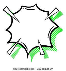 Comic Bubble Cartoon Element Decoration Illustration 