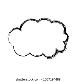 Comic bubble cartoon icon vector illustration graphic design