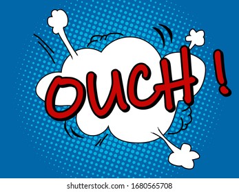 Comic bubble and elements with Retro halftone shadows. Collection colored sound effects pop art vector style with expression illustration. Comic book background template.