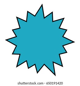 comic bubble icon