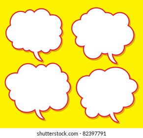 comic bubble speech