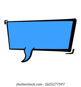 Comic Bubble speech. perfect for highlighting text in comics, ads, or social media. Fully scalable and easy to customize