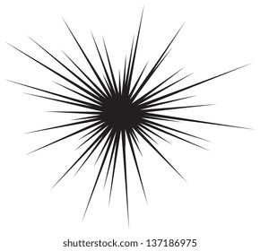 Comic Burst Background