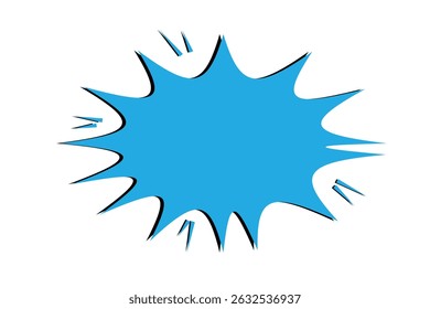 comic burst. comic burst vector illustration on white background eps 10.