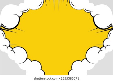 A comic cartoon background typically features vibrant and playful scenery with exaggerated lines, bold colors, and minimalistic details.