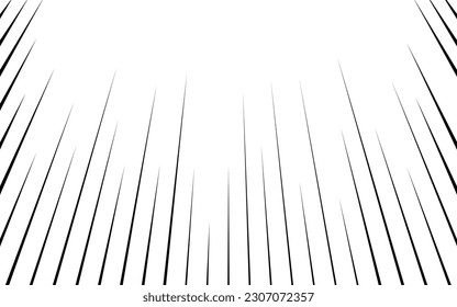 Comic Cartoon-Buch, schnelles Linien Hintergrund, Vektorgrafik