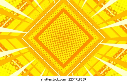 comic cartoon burst background design