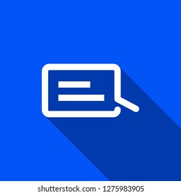Comic cloud icon with shadow , sign design